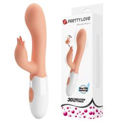Вібратор - Pretty Love Bloody Mary Vibrator Flesh