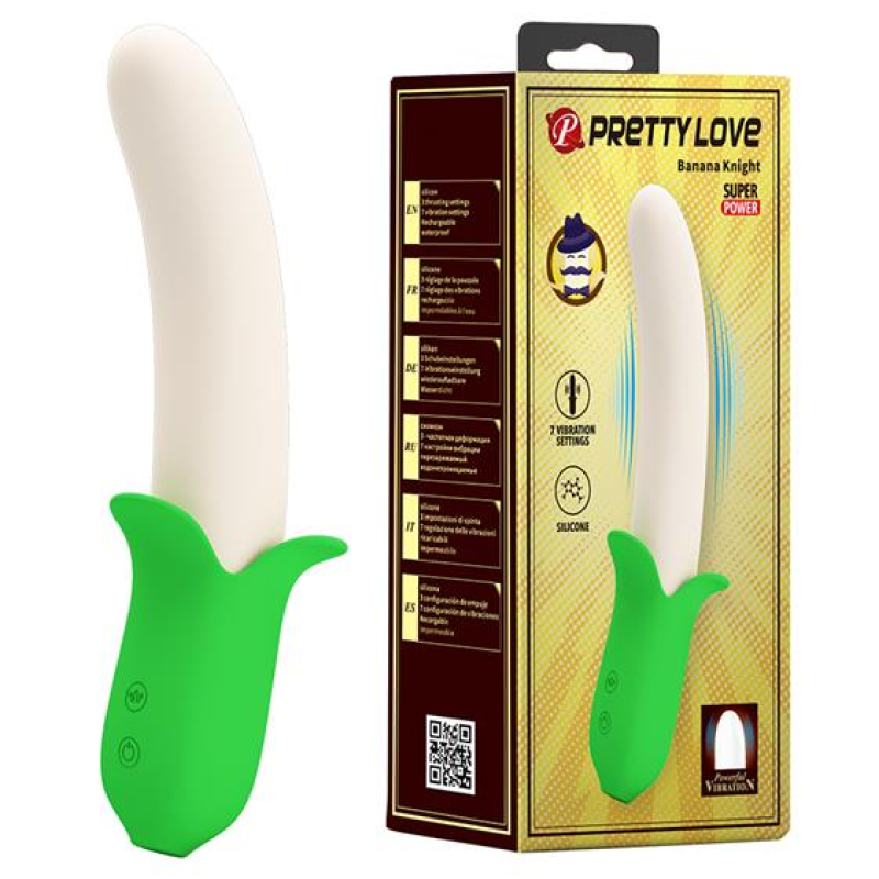 Вібратор - Pretty Love Banana Knight Vibrator