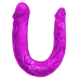 Двосторонній фалоімітатор - Double Dong Purple, 29,8 см