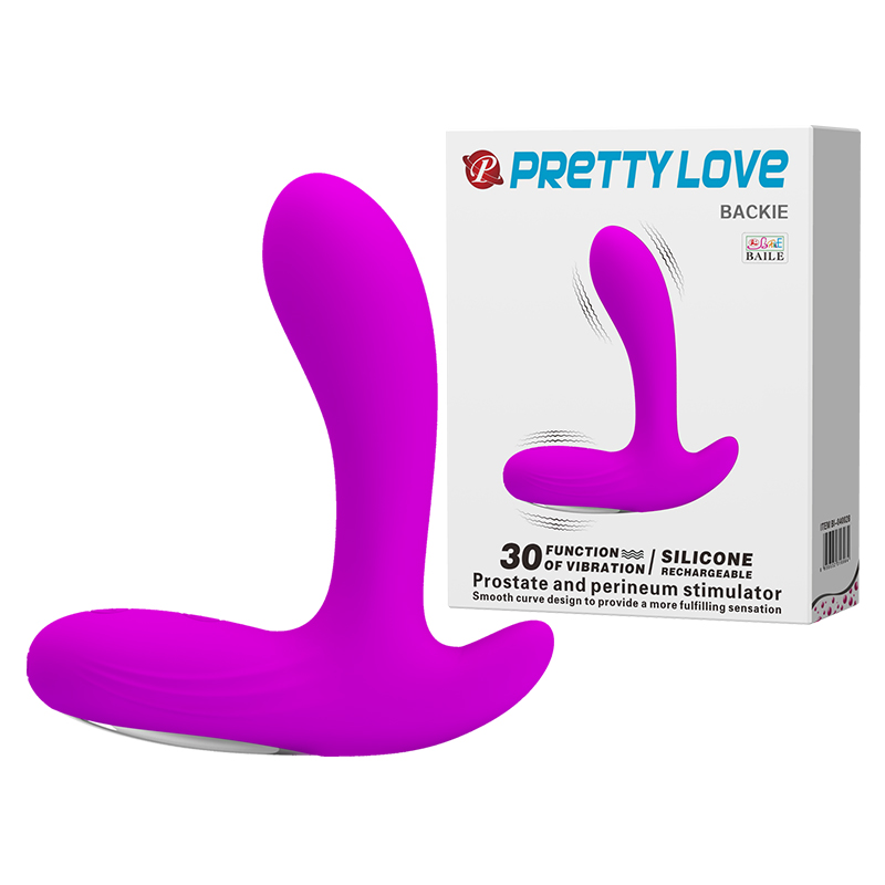 Масажер простати - Pretty Love Backie Prostate Stimulator Purple