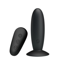 Вібраційна анальна пробка Mr.Play Remote Control чорна
