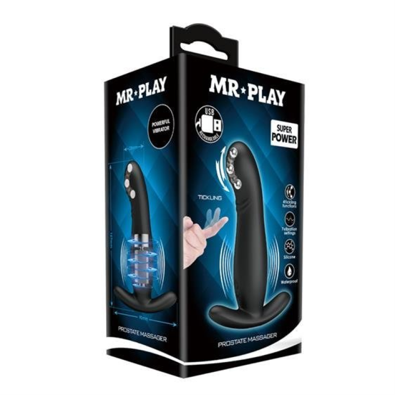 Масажер простати Mr.Play чорний Масажер простати Mr.Play чорний