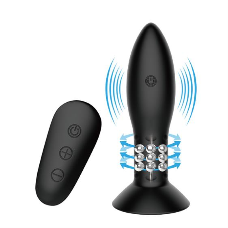 Анальна пробка - Mr.Play Rotation Beads Anal Plug