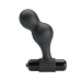 Анальна пробка чорна Mr.Play Silicone Vibrating від LyBaile