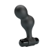 Анальна пробка чорна Mr.Play Silicone Vibrating від LyBaile