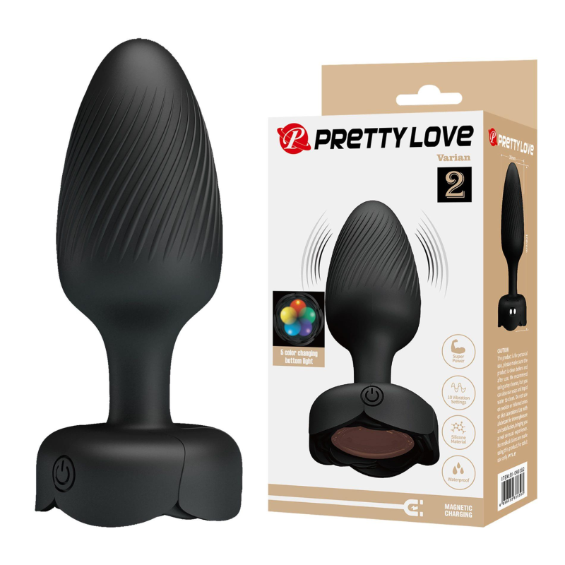 Анальна пробка - Pretty Love Varian Black