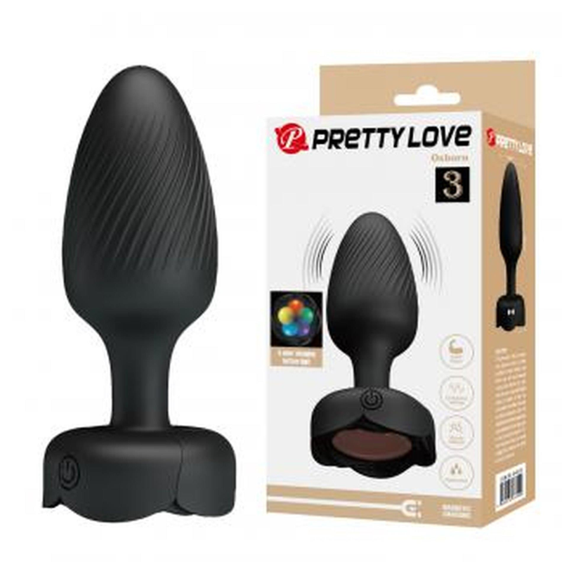Анальна пробка - Pretty Love Osborn Black