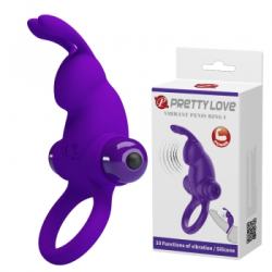 Ерекційне кільце - Pretty Love Vibrant Penis Ring I Purple Ерекційне кільце - Pretty Love Vibrant Penis Ring I Purple