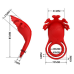 Ерекційне кільце - Pretty Love Vibrant Penis Ring Ruben Red
