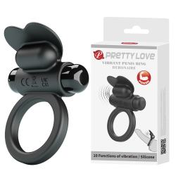 Ерекційне віброкільце Debonaire Black від Pretty Love
