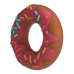 Ерекційне кільце Pretty Love Berry Super Donut різнобарвне Ерекційне кільце Pretty Love Berry Super Donut різнобарвне
