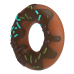 Ерекційне кільце Pretty Love Choco Super Donut різнобарвне