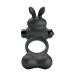 Ерекційне кільце Pretty Love Vibrant Penis Ring Yusuf Black Ерекційне кільце Pretty Love Vibrant Penis Ring Yusuf Black