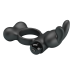 Ерекційне кільце Pretty Love Vibrant Penis Ring Yusuf Black Ерекційне кільце Pretty Love Vibrant Penis Ring Yusuf Black