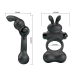 Ерекційне кільце Pretty Love Vibrant Penis Ring Yusuf Black Ерекційне кільце Pretty Love Vibrant Penis Ring Yusuf Black