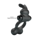 Ерекційне кільце Pretty Love Vibrant Penis Ring Yusuf Black Ерекційне кільце Pretty Love Vibrant Penis Ring Yusuf Black