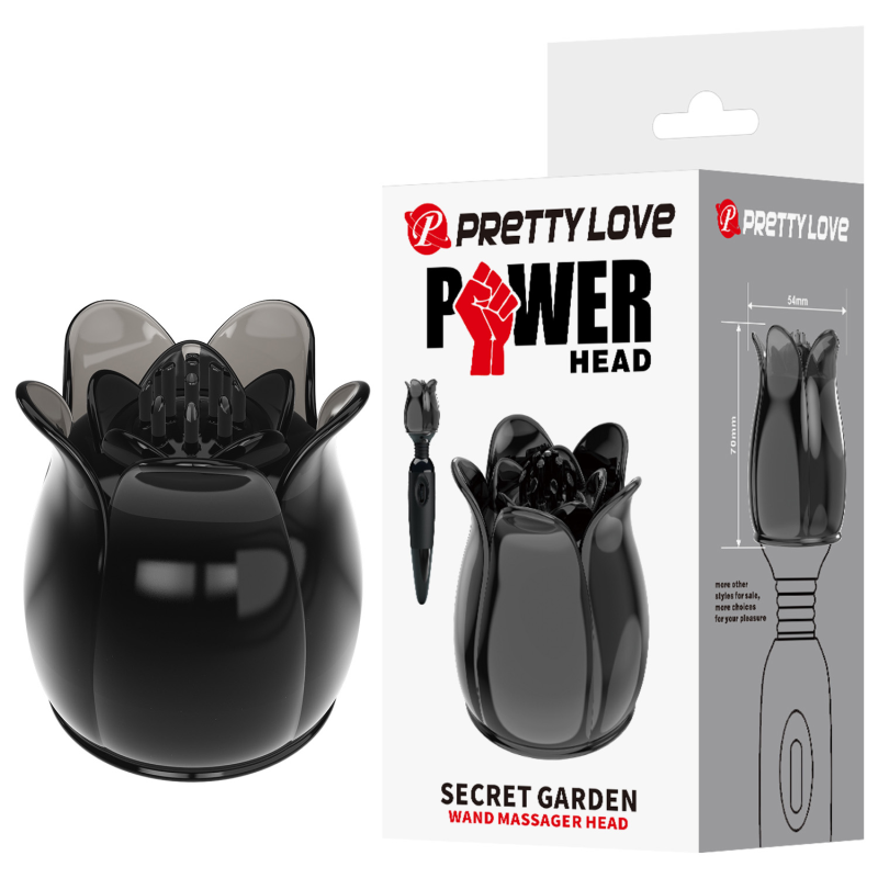 Насадка на вібромасажер - Power Head Secret Garden Wand Massager Head