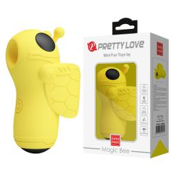 Вакуумний вібростимулятор - Pretty Love Magic Bee Stimulator Yellow Вакуумний вібростимулятор - Pretty Love Magic Bee Stimulator Yellow