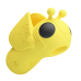 Вакуумний вібростимулятор - Pretty Love Magic Bee Stimulator Yellow