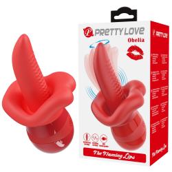 Кліторальний вібростимулятор Pretty Love Obelia The Flaming Lips червоний