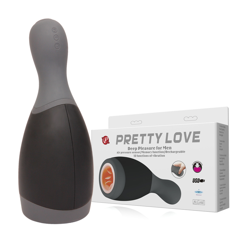 Мастурбатор Pretty Love Deep Pleasure чорний