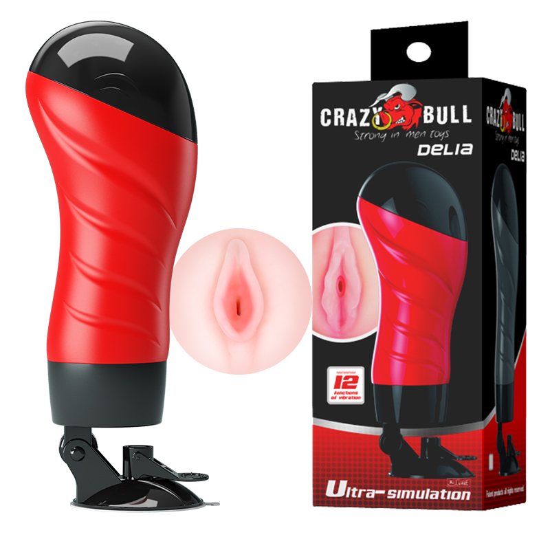 Мастурбатор - Crazy Bull Delia Vibrating Vagina