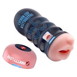 Мастурбатор - Pretty Love Vacuum Cup Masturbator Mouth