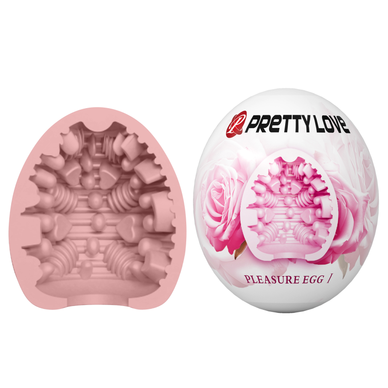 Мастурбатор - Pretty Love Pleasure Egg Masturbator Pink