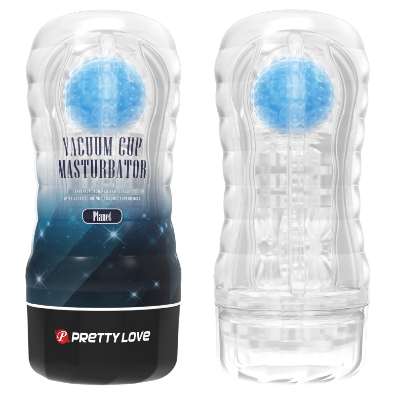 Мастурбатор Pretty Love Vacuum Cup прозорий Мастурбатор Pretty Love Vacuum Cup прозорий