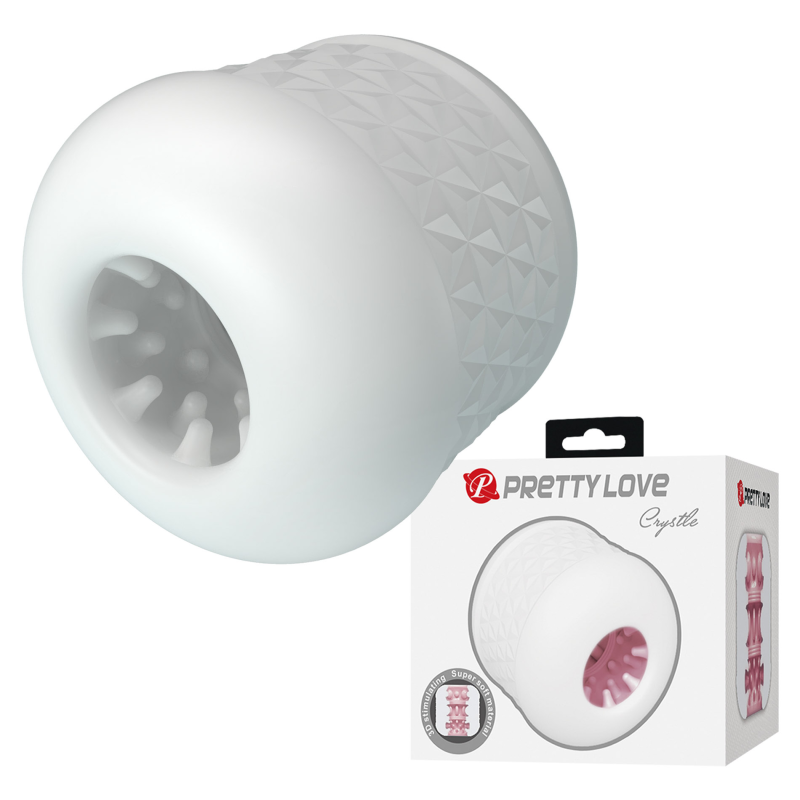 Мастурбатор Pretty Love Crystle White Мастурбатор Pretty Love Crystle White