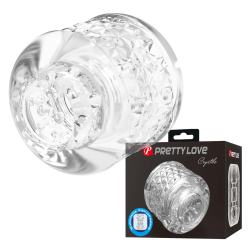 Прозорий мастурбатор Pretty Love Crystle