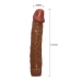 Вібратор - Barbara Bob Vibrator 8,8" Brown