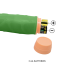 Вібратор - Barbara Bill Vibrator 8,8" Green