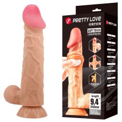 Фалоімітатор - Pretty Love Sliding Skin 9.4" Flesh