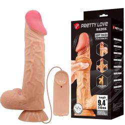 Вібратор - Pretty Love Sliding Skin 9.4" Flesh