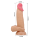Фалоімітатор Pretty Love Sliding Skin тілесний з мошонкою