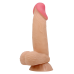 Фалоімітатор Pretty Love Sliding Skin тілесний з мошонкою