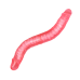 Двосторонній фалоімітатор - Double Dong Pink, 14"
