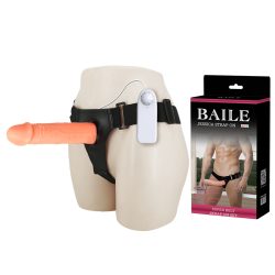 Страпон - Baile Jessica Strap On Vibrating, 17 см Страпон - Baile Jessica Strap On Vibrating, 17 см