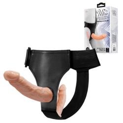 Страпон - Ultra Double Dildos Strap On 5.3" Страпон - Ultra Double Dildos Strap On 5.3"