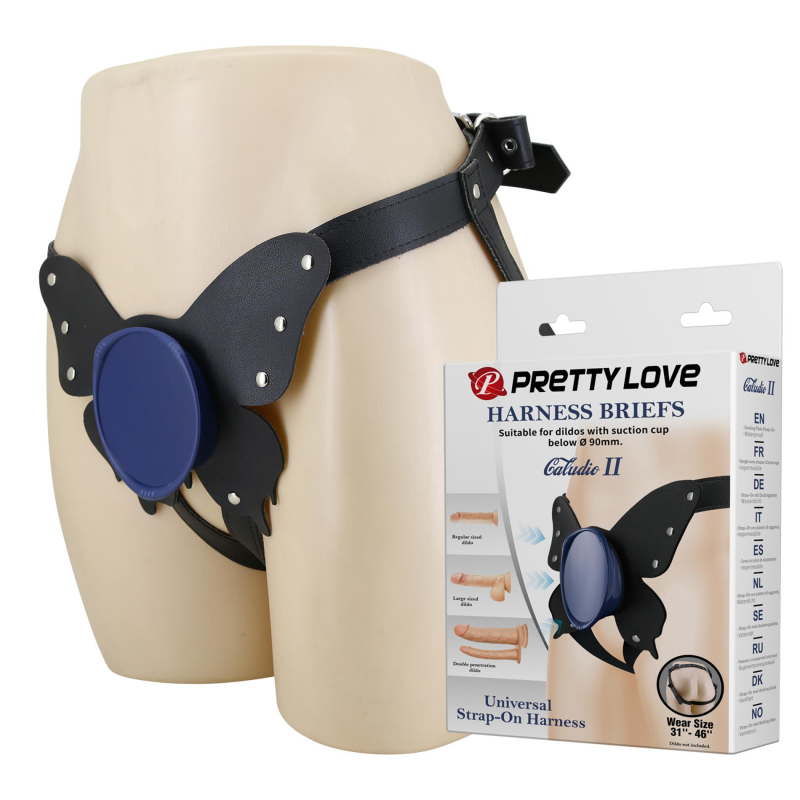 Трусики для страпону - Pretty Love Harness Briefs Caludio II