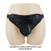 Трусики для страпона чорні Pretty Love Harness Briefs Трусики для страпона чорні Pretty Love Harness Briefs