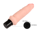 Реалістичний вібратор The Realistic Cock Flesh тілесний 20 см