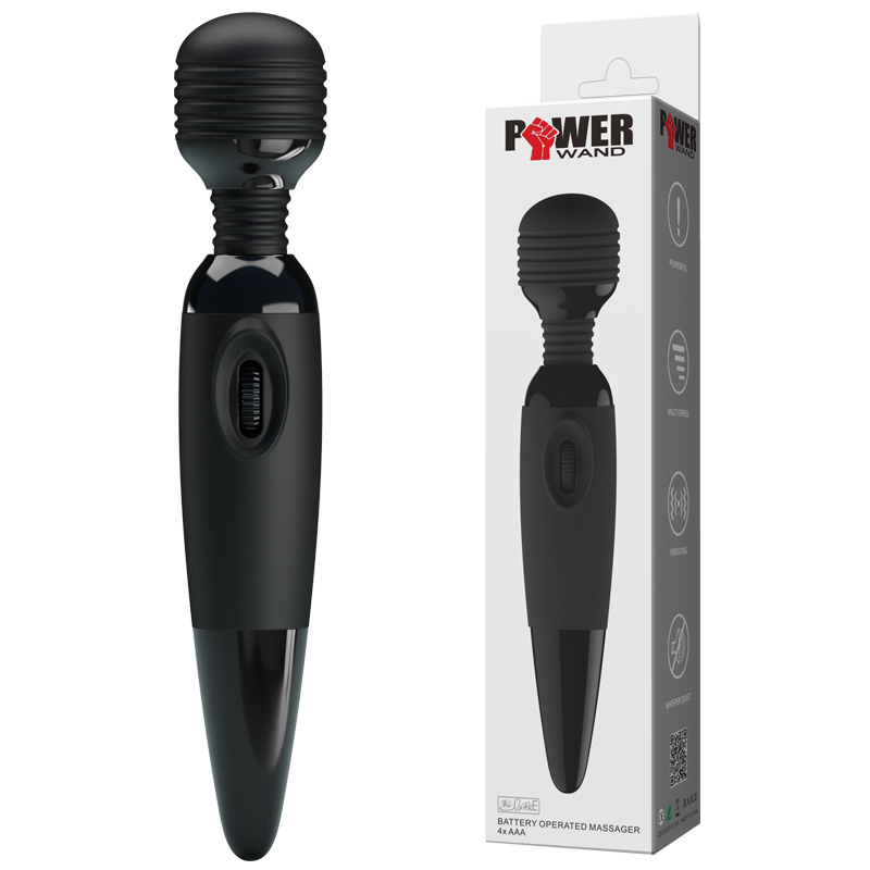 Вібромасажер Power Wand Massager чорний