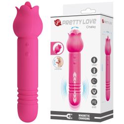 Двосторонній вібратор Pretty Love Chaley рожевий