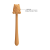 Вібратор - Pretty Love Cute Bear Light Brown, 7 vibration functions