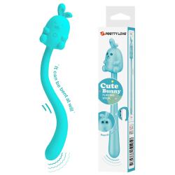 Вібратор - Pretty Love Cute Bunny Turquoise, 7 vibration functions