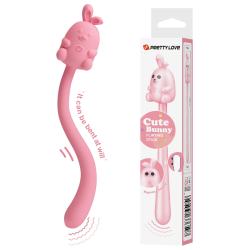 Вібратор - Pretty Love Cute Bunny Pink, 7 vibration functions