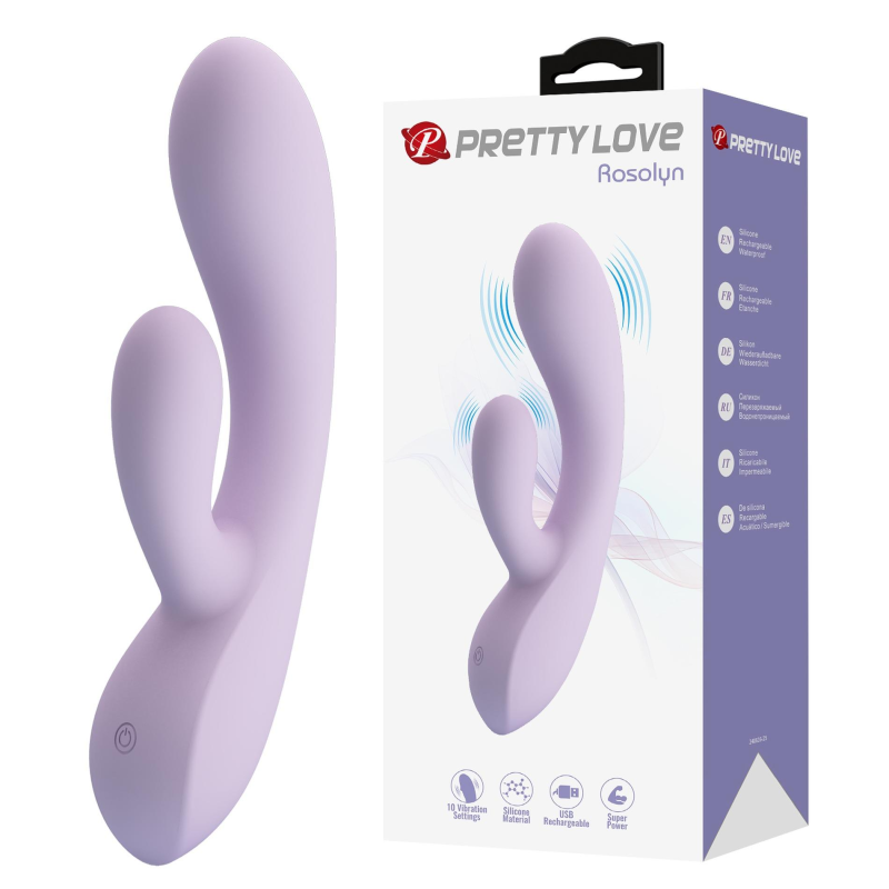 Hi-tech вібратор - Pretty Love Rosolyn, 10 vibration functions