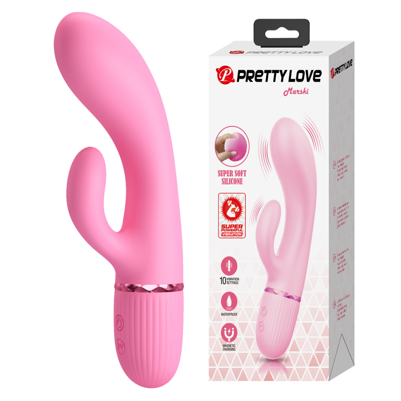 Вібратор - Pretty Love Marski Vibrator Pink